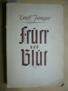 Jünger Feuer und Blut Sammlung Tobias Wimbauer