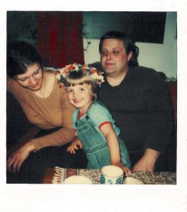 Mit meiner Mutter und mir als kleinem Bub, Ende der 1970er Jahre in St. Ulrich